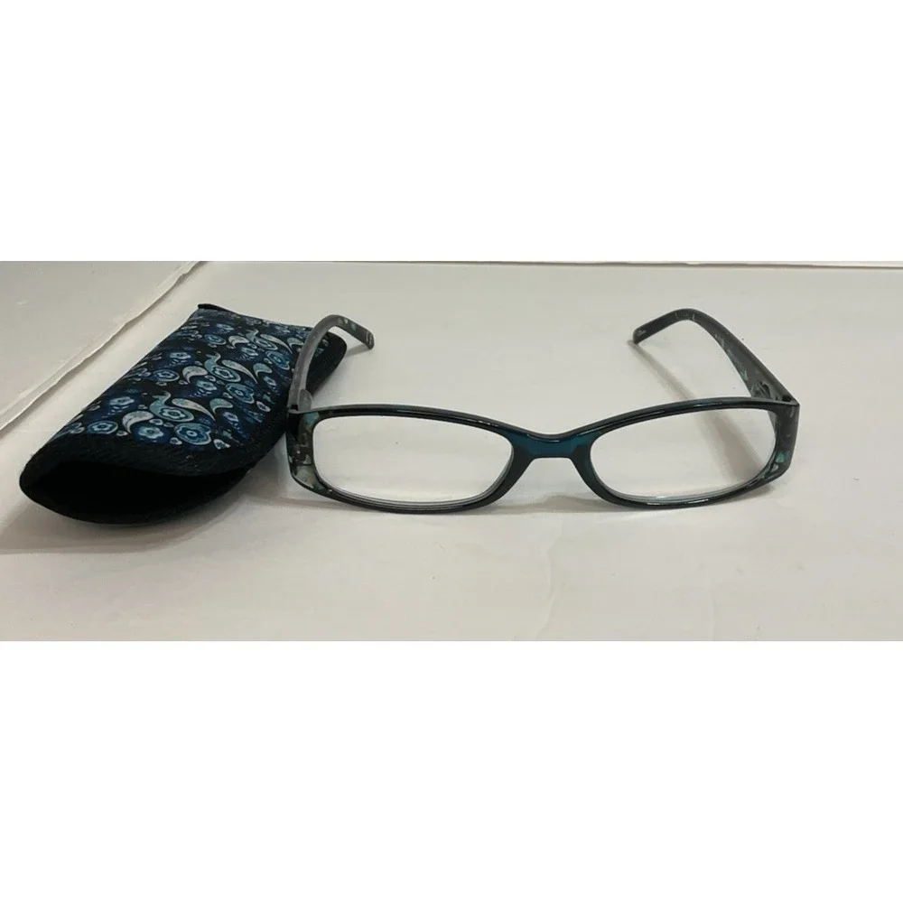 3 PAIR Foster Grant Daydreamer Purple Rose and Blue Reading Glasses